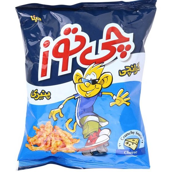 اسنک کرانچی فلفلی چی توز مقدار 90 گرم